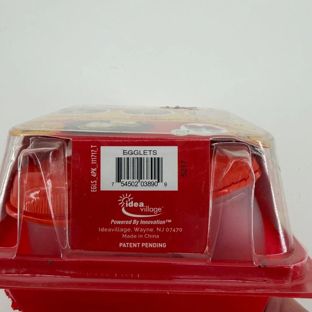Egglettes Hard Boiled Eggs‎ Without the Shell Maker BPA Free New
